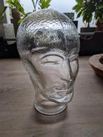 vintage glazen mannequin hoofd, Ophalen of Verzenden, Zo goed als nieuw