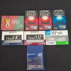 Diverse nieuwe videocassettes camcorder  video 8/ VHS-C, Audio, Tv en Foto, Videocamera's Analoog, Ophalen of Verzenden, Overige soorten