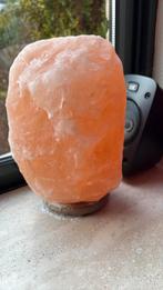 3 grote zoutsteen ( lampen ) dn zoutsteen waxinelicht houder, Overige materialen, Overige kleuren, Ophalen of Verzenden, Zo goed als nieuw