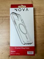 Hoesje iPhone 16 Plus: transparant Nova crystal mag case, Ophalen of Verzenden, Nieuw, Hoesje of Tasje