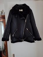 LAMMY COAT ZARA, Ophalen of Verzenden, Zo goed als nieuw, Maat 36 (S), Zwart
