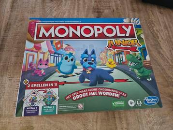 Monopoly junior beschikbaar voor biedingen