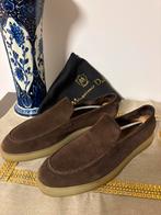 Massimo Dutti Men’s Suede Loafers, Size 42, Loafers, Bruin, Ophalen of Verzenden, Gedragen