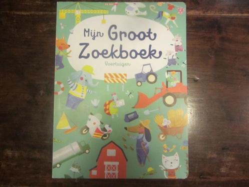 Mijn Groot Zoekboek Voertuigen (kartonboek!), Boeken, Prentenboeken en Plaatjesalbums, Gelezen, Ophalen of Verzenden