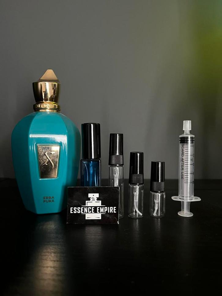 Xerjoff Erba Pura Decant/Sample, Sieraden, Tassen en Uiterlijk, Uiterlijk | Parfum, Nieuw, Ophalen of Verzenden