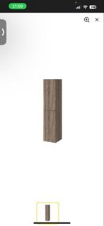(Half)hoge Badkamerkast Houtlook Nieuw, Huis en Inrichting, Badkamer | Badkamermeubels, Ophalen, (Half)hoge kast, Minder dan 50 cm