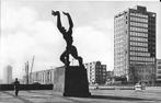 Rotterdam, Schiedamsedijk, Zadkine monument, man, flat, Verzenden, 1960 tot 1980, Ongelopen, Zuid-Holland