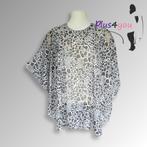 30475 Nieuw Cape tuniek Magna mt 58/60/62  K26, Kleding | Dames, Grote Maten, Ophalen of Verzenden, Zo goed als nieuw, Overige kleuren