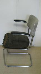 Gispen bureau stoel  1960, Huis en Inrichting, Stoelen, Ophalen, Gebruikt, Zwart, Metaal