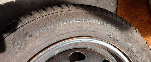 4 Continental winterbanden 195/65 R15, Auto-onderdelen, Overige Auto-onderdelen, Citroën, Ford, Peugeot, Gebruikt, Ophalen