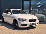 BMW 1-serie 5-deurs 2012/Airco/Stoelvw/Pdc/Keyless/18inch/Af, Stof, Zwart, 4 cilinders, 1600 cc