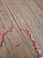 Roze koraalketting., Ophalen of Verzenden, Gebruikt, Roze