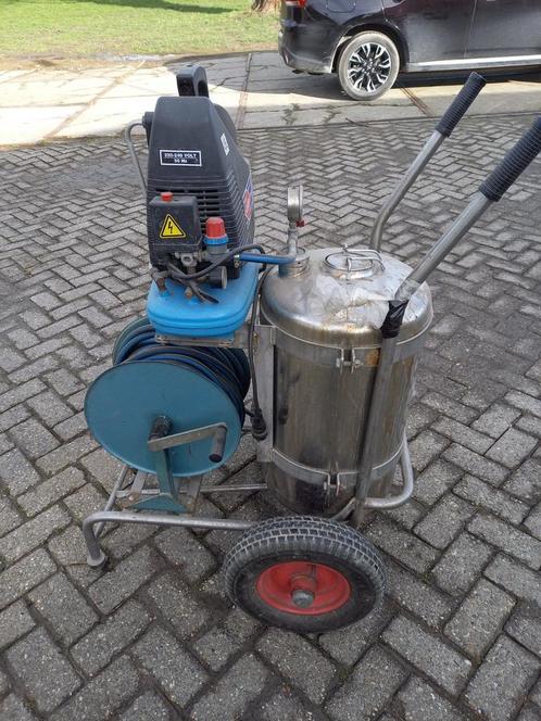 te kort riet, Doe-het-zelf en Verbouw, Compressors, Gebruikt, 100 liter of meer, Ophalen