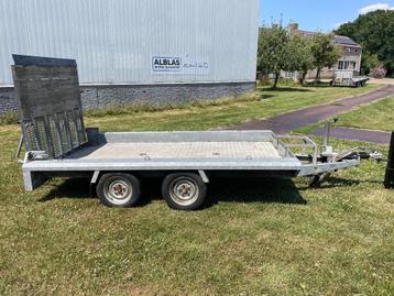 Hapert HV2700 machinetransporter met oprijklep beschikbaar voor biedingen