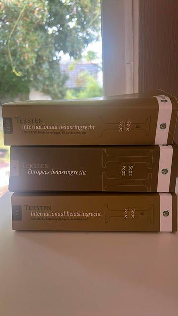 Teksten europees en internationaal belastingrecht beschikbaar voor biedingen