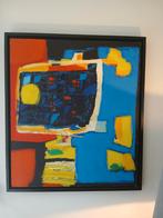 Saskia Bremer (Vlaardingen) abstract acrylverf schilderij, Antiek en Kunst, Ophalen of Verzenden