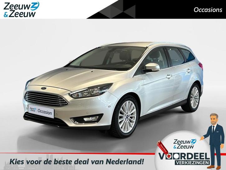 Ford Focus Wagon 1.0 Titanium 125pk | Navigatie | Lichtmetal, Auto's, Ford, Bedrijf, Te koop, Focus, ABS, Airbags, Airconditioning