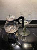 Vintage Design Cona Percolator, koffiemaker, Afneembaar waterreservoir, Gebruikt, Koffiemachine, Gemalen koffie