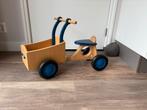 Loop-bakfiets Van Dijk Toys - Houten Loopfiets, Ophalen, Gebruikt, Loopfiets