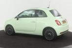 Fiat 500 0.9 TwinAir Turbo Popstar | Automaat | Carplay | PD, Auto's, Fiat, Stof, Gebruikt, Euro 6, Zwart