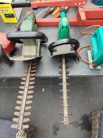 2x Gebruikte Elektrische Heggenschaar beschikbaar voor biedingen