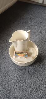 Antiek wastafelset met Sunlight zeep, Ophalen
