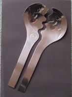 Carrol Boyes functional art/ design rvs slacouvert "Kiss", Ophalen of Verzenden, Zo goed als nieuw, Rvs of Chroom