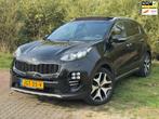 Kia SPORTAGE 1.6 T-GDI 4WD GT-LINE - VOLLE AUTO !, Auto's, Kia, Gebruikt, 4 cilinders, Zwart, Leder