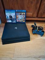 Playstation 4 Pro., Spelcomputers en Games, Spelcomputers | Sony PlayStation 4, Ophalen of Verzenden, Zo goed als nieuw, Met 1 controller