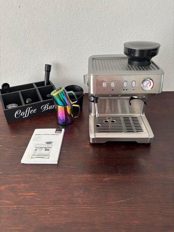 Solis 1018 Espresso Machine + Accessoires Thuis Barista set beschikbaar voor biedingen