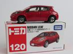 Tomica nr120 Nissan Leaf (sp) 1/68 3inch tomy, Hobby en Vrije tijd, Modelauto's | Overige schalen, Nieuw, Ophalen of Verzenden