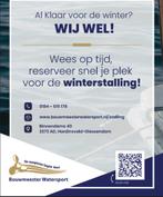 Winterstalling binnen, Watersport en Boten, Winter, Binnen
