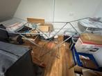 2 Metalen Droogrekken, Ophalen, Gebruikt