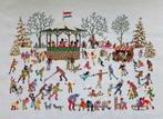 Mies Bloch - IJstafereel Patroon - 1975, Hobby en Vrije tijd, Borduren en Borduurmachines, Patroon, Gebruikt, Ophalen of Verzenden