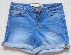 Denim & Co  Korte jeans licht blauw . mt.36, Ophalen of Verzenden, Zo goed als nieuw, Blauw, W28 - W29 (confectie 36)