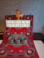 😯👍Emaille keukengerei uit OPA'S EN OMA'S TIJD, Antiek en Kunst, Ophalen of Verzenden