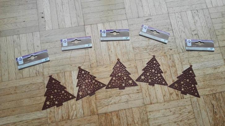 8 Nieuwe Kersthangers. Kadotip, Diversen, Kerst, Nieuw, Ophalen of Verzenden