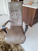 Elektrische Relaxstoel met Accu - Zo Goed Als Nieuw, Huis en Inrichting, Fauteuils, Ophalen, Minder dan 75 cm, Leer, Zo goed als nieuw