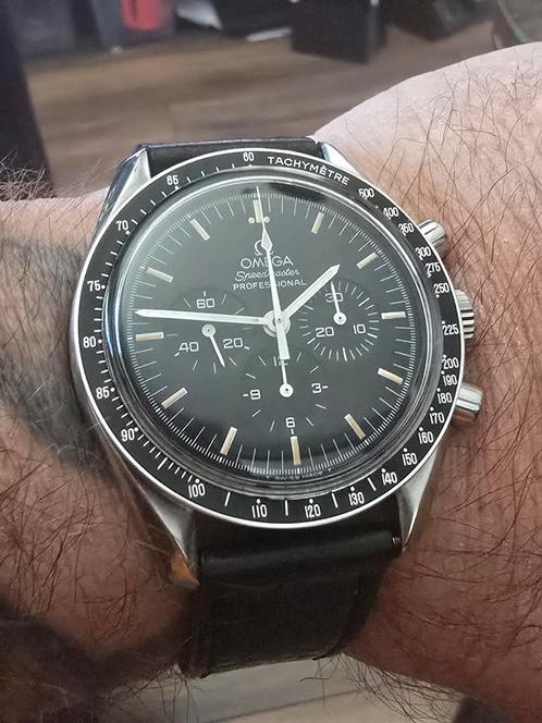 Omega Speedmaster Professional Moonwatch  1986, Sieraden, Tassen en Uiterlijk, Horloges | Antiek, Omega, Staal, 1960 of later