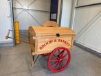 Traditionele houten broodkar, Ophalen, Brood en Banket