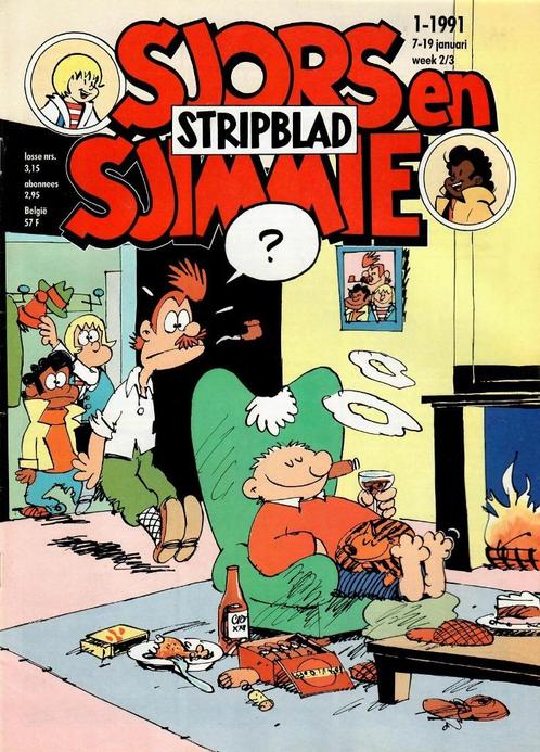 Sjors & Sjimmie Weekbladen 1 t/m 26 - Compleet 1991 - SC NS, Boeken, Stripboeken, Nieuw, Complete serie of reeks, Ophalen of Verzenden