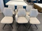 Eetkamerstoelen Amir, set van 6, Huis en Inrichting, Stoelen, Ophalen, Overige kleuren, Nieuw, Stof