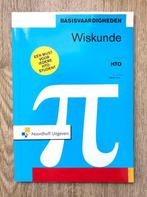 Wiskunde Basisvaardigheden HTO - ISBN: 978-90-01-83415-9, Zo goed als nieuw, Noordhoff Uitgevers, Beta, HBO