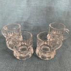 4x shotglas / borrelglaasjes met oor zgan, Ophalen of Verzenden, Nieuw, Borrel- of Shotglas