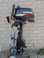 Suzuki 4takt 5PK langstaart, 5 tot 10 pk, Ophalen of Verzenden, Zo goed als nieuw, Buitenboordmotor