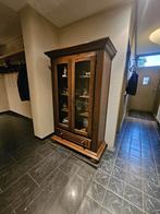 vitrine kast hout antiek, Antiek en Kunst, Ophalen