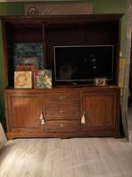 Koloniale Teak Buffetkast - 205x210cm, Ophalen, Gebruikt, Teakhout, 200 cm of meer