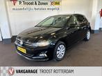 Volkswagen Polo 1.0 TSI Comfortline | Adaptieve cruise contr, Stof, 1045 kg, Met garantie (alle), Zwart