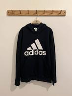 Adidas hoodie zwart wit maat 152, Verzenden, Trui of Vest, Zo goed als nieuw, Jongen of Meisje