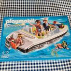 PLAYMOBIL (4862) ZWARTE SPEEDBOOT (,nieuw), Kinderen en Baby's, Speelgoed | Playmobil, Ophalen of Verzenden, Nieuw